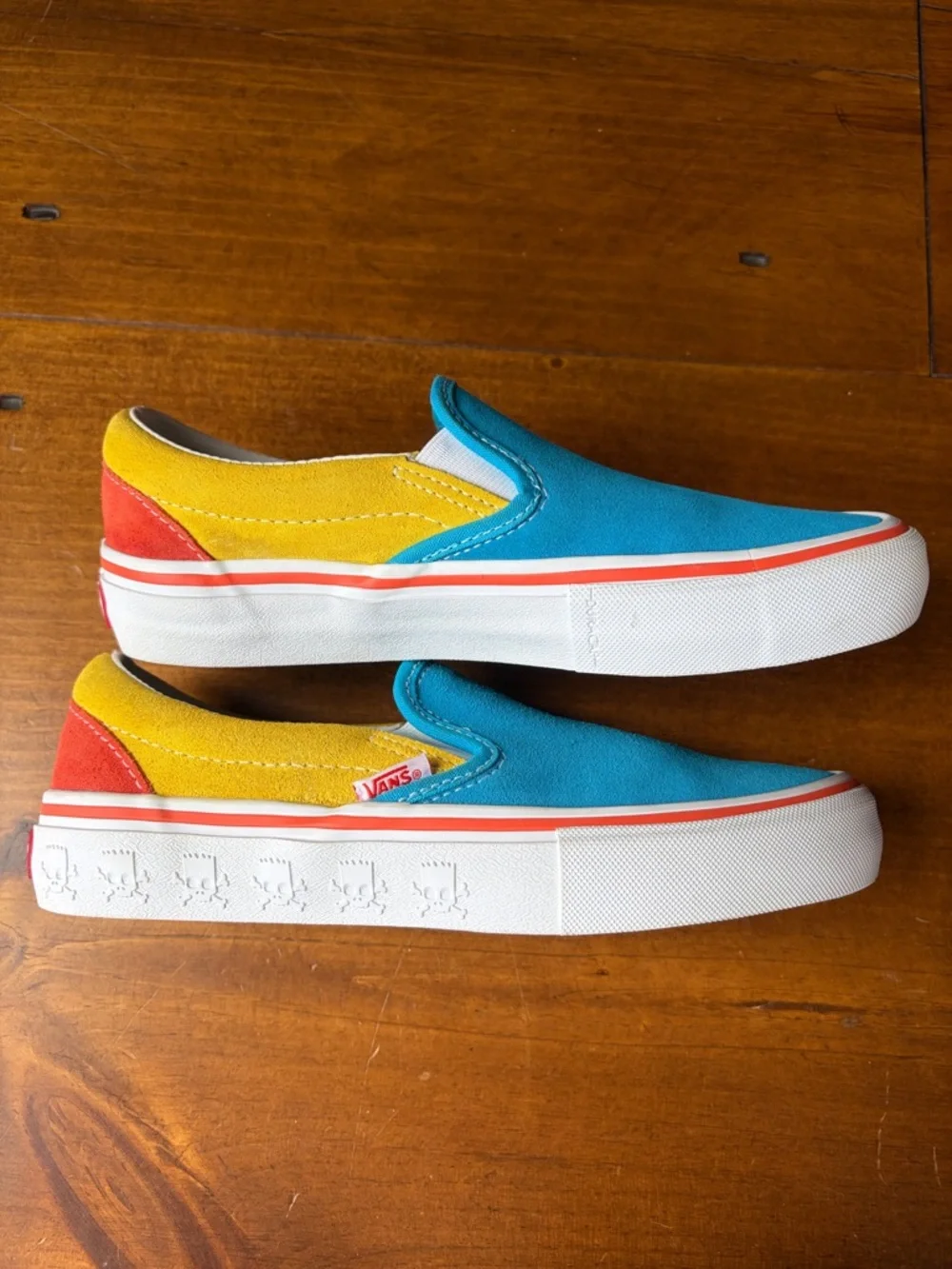 VANS Simpson's Edition Slip On PRO Skate Shoes Sz Men’s 4.5